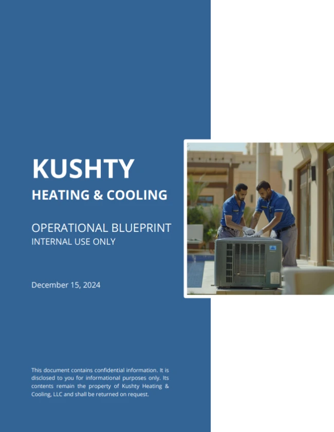 Operational Plan for Heating Company